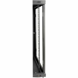 Eaton Tripp Lite Series SmartRack 18U Mid-Depth Half-Height Rack Enclosure Cabinet - 18U Rack Height x 19" Rack Width - Bl