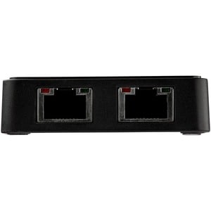 StarTech.com USB 3.0 to Dual Port Gigabit Ethernet Adapter NIC w/ USB Port - Add two Gigabit Ethernet ports and a USB 3.0 