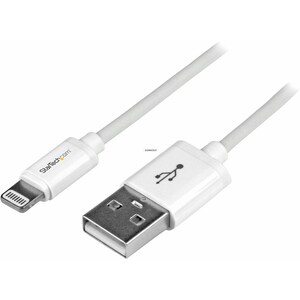 1M WHITE APPLE 8-PIN LIGHTNING TO USB CABLE IPHONE IPOD IPAD
