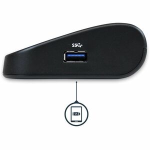 StarTech.com Station d'Accueil pour PC Portable USB 3.0 Double Écran, HDMI/DVI/VGA, Hub 3x USB-A, GbE, Audio, Dock Univers