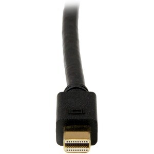 StarTech.com 10ft Mini DisplayPort to DVI Cable, Mini DP to DVI-D Adapter/Converter Cable, 1080p Video, mDP 1.2 to DVI Mon