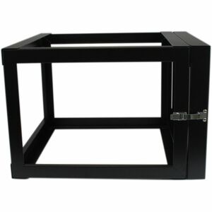 StarTech.com 6U 22in Depth Hinged Open Frame Wallmount Server Rack - SPCC - 49.76 kg Maximum Weight Capacity