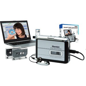Hamlet Convertitore da Audiocassetta a MP3 per la riproduzione su computer, lettori MP3, CD. Software di conversione audio