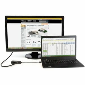 StarTech Mini DisplayPort Adapter - 3-in-1 - 1080p - Monitor Adapter - Mini DP to HDMI / VGA / DVI Adapter Hub - Connect a
