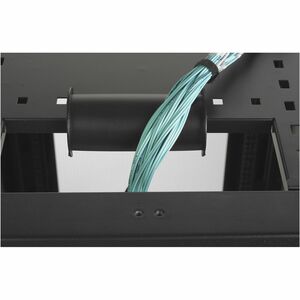 APC by Schneider Electric AR8654 Cable Organizer - Black - 2 Each Pack - TAA Compliant - Cable Radius Drop