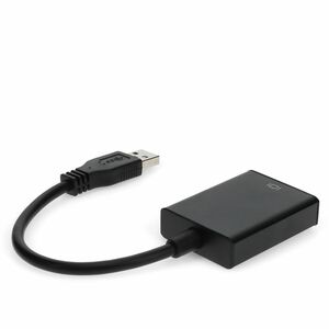 AddOn USB A 3.0 Male to HDMI 1.3 Female Adapter Including 1ft Cable - 100% compatible and guaranteed to work