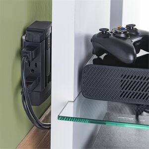 CyberPower CSP600WSU Professional 6 - Outlet Surge with 1200 J - Clamping Voltage 800V, NEMA 5-15P, Wall Tap, 2 - 2.4 Amps