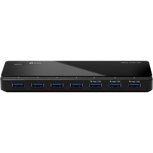 TP-Link UH700 USB Hub - USB 3.0 Micro-B - External - 7 Total USB Port(s) - 7 USB 3.0 Port(s) - Linux, Mac, PC