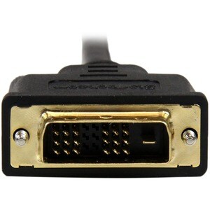 StarTech.com 6ft (2m) Micro HDMI to DVI Cable, Micro HDMI to DVI Adapter Cable, Micro HDMI Type-D to DVI-D Monitor/Display