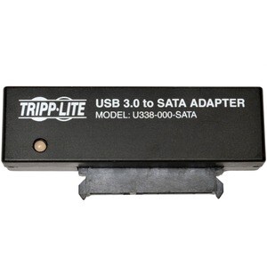 Eaton Tripp Lite Series USB 3.0 SuperSpeed to SATA III Adapter for 2.5 in. to 3.5 in. SATA Hard Drives - 1 x Type B Female