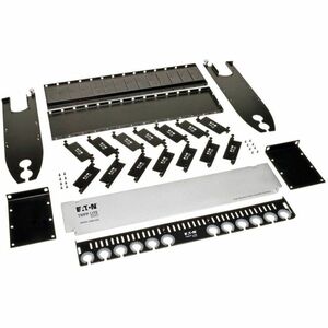 Eaton Tripp Lite Series Enclosure for 14 High-Density Fiber Cassettes, 2U - 2U High - 19" Wide - Rack-mountable"