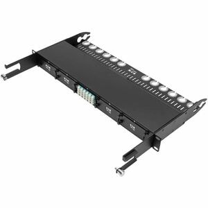 Tripp Lite 12-Fiber Patch Panel 2 MTP/MPO to 12 LC 10Gb Breakout Cassette - 2 x MTP/MPO, 12 x LC - 14 Port(s) - 14 x RJ-11