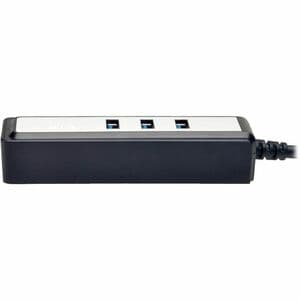 Tripp Lite by Eaton 4-Port Portable USB 3.x (5Gbps) Hub - USB - External - 4 USB 3.0 Port(s) with Built In Cable