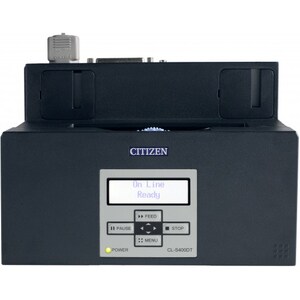 Citizen CL-S400DT Secretária Impressora térmica direta - Monocromático - Impressão de etiqueta - USB - Série - 104.10 mm (