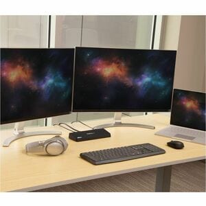 StarTech.com USB 3.0 Docking Station Dual Monitor with HDMI & 4K DisplayPort - 4x USB-A, Ethernet - USB Type A Universal L