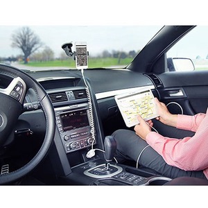 StarTech.com Dual Port Car Charger with Apple 8-pin Lightning Connector and USB 2.0 Port - High Power (21 Watt / 4.2 Amp) 