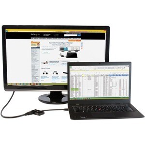 StarTech.com Adattatore Mini DisplayPort a HDMI e VGA - Convertitore audio/video da viaggio mDP 2 in 1 - 1920x1200 / 1080p