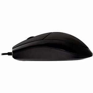 V7 MV3000010-BLK-5E Maus - USB - Optisch - 3 Taste(n) - Schwarz - Kabel - 1000 dpi Auflösung - Scroll-Rad