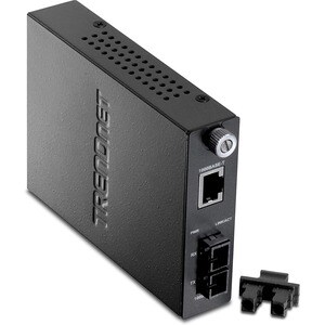 TRENDnet TFC-1000S50 Transceiver/Media Converter - New - 2 Port(s) - 1 x Network (RJ-45) - 1 x SC - Duplex SC Port - Twist