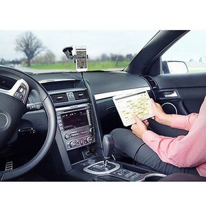 StarTech.com Black Dual Port Car Charger with Lightning Cable and USB 2.0 Port â€" High Power (21 Watt / 4.2 Amp) - 1 Pack
