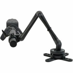 Eaton Tripp Lite Series Full Motion Flex Arm Desk Clamp for 13" to 27" Monitors - 22 lb Load Capacity - Steel, Metal - Black"