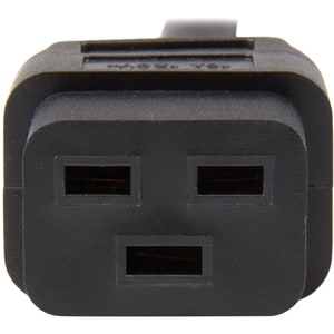 StarTech.com Cable de 1.8m de Extensión de Alimentación, Cable de Extensión IEC 320 C19 a IEC 320 C20 Negro, 15A 250V, 14A