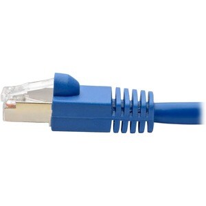 Eaton Tripp Lite Series Cat6a 10G Snagless Shielded STP Ethernet Cable (RJ45 M/M), PoE, Blue, 5 ft. (1.52 m) - 5 ft Catego