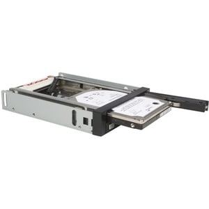 StarTech.com Laufwerksgehäuse für 3.5" SATA/600 - Serial ATA/600 Host Interface Intern - Schwarz - 2 x HDD unterstützt - 2