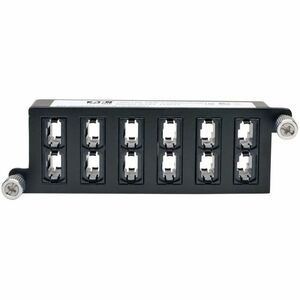 Eaton Tripp Lite Series 100Gb/120Gb Pass-Through Cassette - (x12) 24-Fiber MTP/MPO ( Female ) - (x12) 24-Fiber MTP/MPO