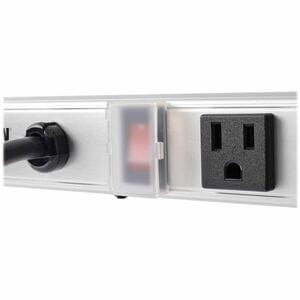 Tripp Lite series 12 Right-Angle Outlet Vertical Power Strip, 120V, 15A, 15-ft. Cord, 5-15P, 36 in - NEMA 5-15P - 12 x NEM