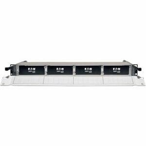 Eaton Tripp Lite Series Copper/Fiber Enclosure for 4 High-Density Cassettes, 1U - 4-Cassette Capacity 1URM