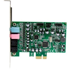 StarTech.com Scheda Audio interna PCI Express surround 7.1 canali - PCI Surround Sound Card a 24-bit , 192Khz - C-Media - 