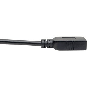 Eaton Tripp Lite Series USB-C to USB-A Adapter (M/F), USB 3.2 Gen 1 (5 Gbps), Thunderbolt 3 Compatible, 6-in. (15.24 cm) -