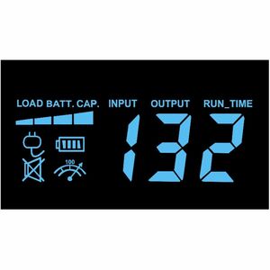 CyberPower AVRG750LCD Intelligent LCD UPS Systems - 750VA/450W, 120 VAC, NEMA 5-15P, Compact, 12 Outlets, LCD, PowerPanel®