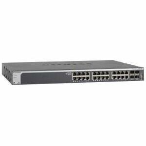 Netgear Prosafe XS728T Ethernet Switch - 28 Ports - Manageable - 10 Gigabit Ethernet - 10GBase-T, 10GBase-X - 3 Layer Supp