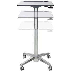 Ergotron LearnFit Student Desk - Height Adjustable x 609.60 mm Table Top Width x 558.80 mm Table Top Depth - Student, Clas