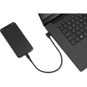 Kensington 28.58 cm Lightning/USB Data Transfer Cable - 5 - Cable for Tablet, iPad, iPhone - First End: 1 x Lightning - Ma