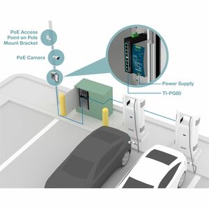 TRENDnet TI-PG80 8 Ports Ethernet Switch - Gigabit Ethernet - 1000Base-T - New - TAA Compliant - 2 Layer Supported - Twist