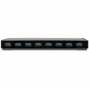 StarTech.com 10 Port USB 3.0 Hub with Charge & Sync Ports 2 x 1.5A Ports Multi Port USB Hub and Fast Charging Station (ST1