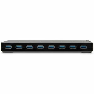 StarTech.com Concentrador USB 3.0 de 10 Puertos - 5Gbps - Hub con Puertos de Carga y Sincronización - 2 Puertos de 1.5A - 