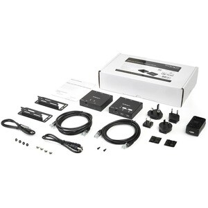 StarTech.com HDMI über Cat6 Extender mit 4 Port USB - HDMI over Cat5 oder Cat 6 - 1080p - 50m - 1 Eingabegerät - 1 Ausgabe