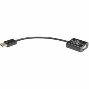 Eaton Tripp Lite Series DisplayPort to VGA Active Adapter Video Converter , DP ver 1.2 (M/F), 6-in. (15.24 cm) - DisplayPo
