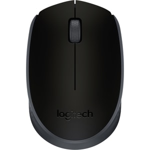 Logitech M171 Maus - Funkfrequenz - USB 2.0 - Optisch - Schwarz - Kabellos - 1000 dpi Auflösung - Scroll-Rad