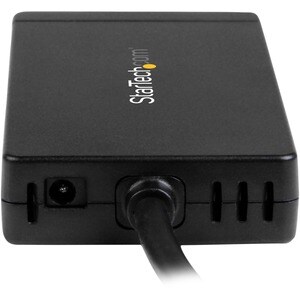 StarTech.com Hub USB 3.0 a 3 porte con USB-C e Ethernet Gigabit - 5Gbps - Include Adattatore di Alimentazione - 3 Total US
