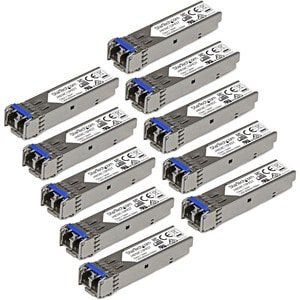 10 PACK GIGABIT FIBER SFP J4859C COMPATIBLE - SM/MM LC