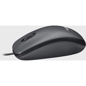 MOUSE COM FIO LOGITECH M100 PRETO B