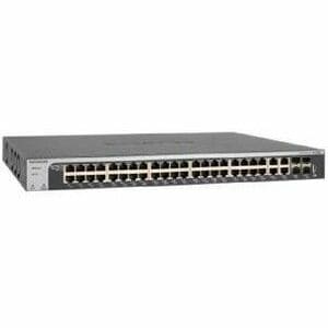 Netgear ProSafe XS748T 44 Ports Manageable Layer 3 Switch - 10 Gigabit Ethernet, Gigabit Ethernet - 10GBase-SR, 1000Base-S