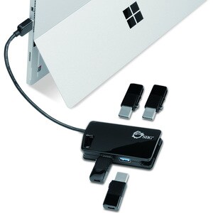 SIIG SuperSpeed USB 3.0 4-Port Hub - USB - External - 4 USB Port(s) - 4 USB 3.0 Port(s) - PC, Mac