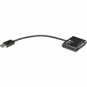 Eaton Tripp Lite Series DisplayPort to VGA/HDMI All-in-One Converter Adapter, DP ver 1.2, 4K 30 Hz HDMI - DisplayPort/VGA/