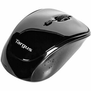 Targus AMW50US Mouse - Radiofrecuencia - USB - Óptico - Negro, Gris - Inalámbrico - 10.06m - 800 dpi - Rueda de desplazami